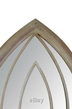 Large Wall Mirror Gothic Style Arched Outside Garden 4ft11 x 2ft
