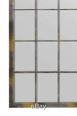 Large Wall Mirror Outdoor Home & Garden Rustic Design Metal 5ft3 x 2ft 4 161
