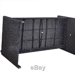 Luxury Rattan Garden Furniture Set Coffee Table And Chairs Sofa Patio Outdoor