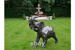 Metal Elephant Garden Statue, Large Elephant Garden Sculpture