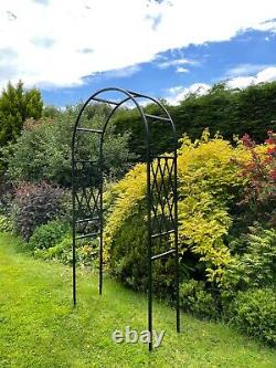 Metal Garden Arch Heavy Duty Rose Climbing Plants Strong Archway Arbour Frame