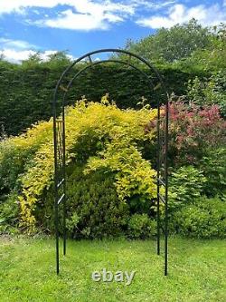 Metal Garden Arch Heavy Duty Rose Climbing Plants Strong Archway Arbour Frame