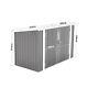Metal Garden Shed 8 X 8, 8 X 6, 10 X 8ft Garden Storage House Withlarge Open Shed