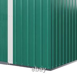 Metal Garden Shed Large Outdoor Garden Tool Storage House With Free Foundation