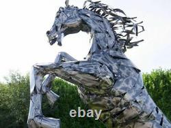 Metal Horse Garden Statue, Large Horse Garden Sculpture 330 CM High