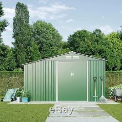 Metal Shed Dry Log Store 11.2x 6.3 Foundation Kit Garden Outdoor Storage Waltons