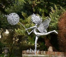 Metal stainless steel storm fairy Garden statue SALE