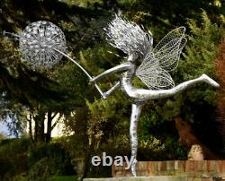 Metal stainless steel storm fairy Garden statue SALE