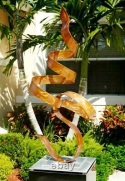 Modern Metal Large Copper Garden Sculpture Yard Art Indoor/Outdoor Art Jon Allen