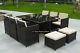 New Cube Rattan Dining Set Garden Furniture Patio Conservatory Wicker Outdoor