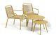 New Habitat Ipanema Bistro Set Yellow Garden Patio Armchairs Chair Table