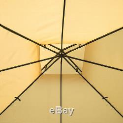 New 3m x 3m Patio Garden Metal Gazebo Marquee Party Tent Canopy Shelter Pavilion