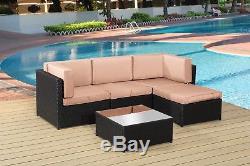 New Rattan Garden Furniture Lounge Corner Set- Am705