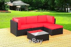 New Rattan Garden Furniture Lounge Corner Set- Am705
