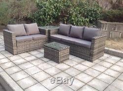 New Rattan Wicker Conservatory Outdoor Garden Furniture Set