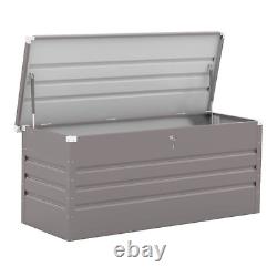 Outdoor Metal Garden Storage Box with Lockable Lid 5x2' Storage BillyOh Boxer