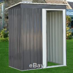 Outdoor Shed Storage 5ft x 3ft Metal Garden Mower Bike Box Container Tools Sheds