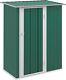 Outsunny 5ft X 3ft Garden Metal Storage Shed, Outdoor Tool Shed With Green