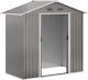Outsunny 6.5 X 3.5ft Metal Garden Shed, Outdoor Storage Shed For Tool Organizati