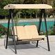 Outsunny Garden 2 Seater Swing Chair Hammock Bench Cushioned Seat Outdoor