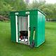 Outsunny Metal Garden Shed Roof Storage Lockable Patio Tool Kit Free Foundation