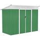 Outsunny Pend Garden Storage Shed With Sliding Door Ventilation Window Sloped Roof