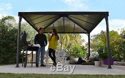 Palram Palermo Garden Gazebo Lay-Z-Spa Hot Tub Awning Canopy Free Delivery