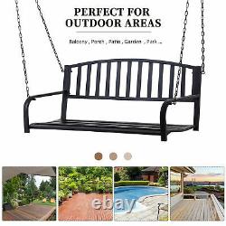 Patio Porch Hanging Swing Chair Garden Deck Yard Bench Seat Outdoor Furniture
