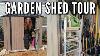 Patiowell Metal 6 By 4 Garden Shed Tour How I Organized My Small Outdoor Shed
