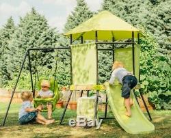 Plum My First Metal Outdoor Garden Kids Toddler Play Centre Swing Slide