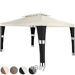 Poly Rattan Gazebo pavilion outdoor garden marquee party tent sunshade 3,9x3m