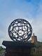Rustic Metal Garden Art Ornamental Sphere 50cm