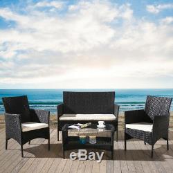 Rattan Garden Furniture Dining Chair Sofa Table Outdoor Patio Conservatory