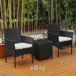 Rattan Garden Furniture Set Table Chair Sofa Table Outdoor Patio Set Yard New UK