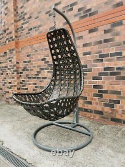 Rattan Moon Egg Swing Chair For Garden And Indoor Use Brand New