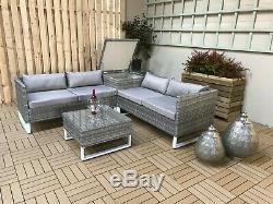 Rattan garden sofa set