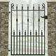 Single Garden Gates Wrought Iron Metal Steel Gate 2ft 9 (840mm)opening -tees