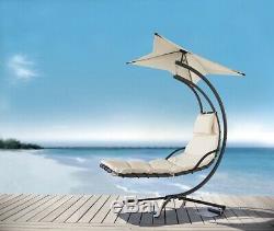 SoBuy Garden Patio Hammock Swing Chair SunBed Lounger Relaxing Chair, OGS39-MI, UK
