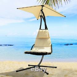 SoBuy Garden Patio Hammock Swing Chair SunBed Lounger Relaxing Chair, OGS39-MI, UK