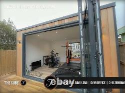 Steel Framed Luxury Insulated Garden Room / Office / Studio / Gym