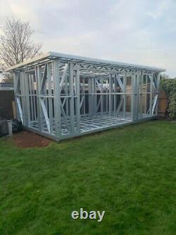 Steel Frames For Garden Rooms For DIY Builders