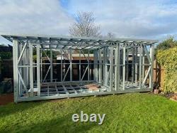 Steel Frames For Garden Rooms For DIY Builders
