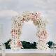 Strong 3-pole Wedding Arch Stand Metal Flower Rack Door Frame Background Garden