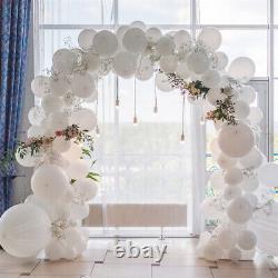 Strong 3-Pole Wedding Arch Stand Metal Flower Rack Door Frame Background Garden