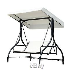 Swing Hammock Chair Seat Bed Adjustable Canopy Garden Outdoor Metal Furniture