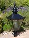 Tradition Steel Black Victorian Lantern Top Garden Lighting Street Lamp Outdoor