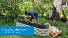 Vego Garden Modular Metal Raised Garden Bed Unboxing And Installation