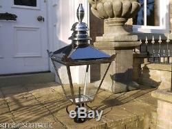 Victorian Lantern Lamp Post Top Garden Lighting Stainless Steel Not Copper 3032