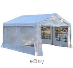 Waterproof Marquee Tent 4x4m Heavy Duty Garden Wedding Car Shelter Party Gazebo