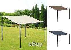 WestWood Metal Wall Gazebo Awning Garden Marquee Canopy Patio Door Porch MWG01